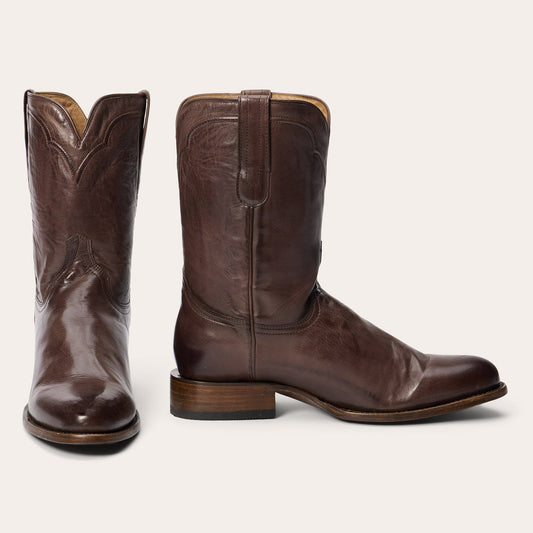 Cassidy Roper Boots Smooth Brown