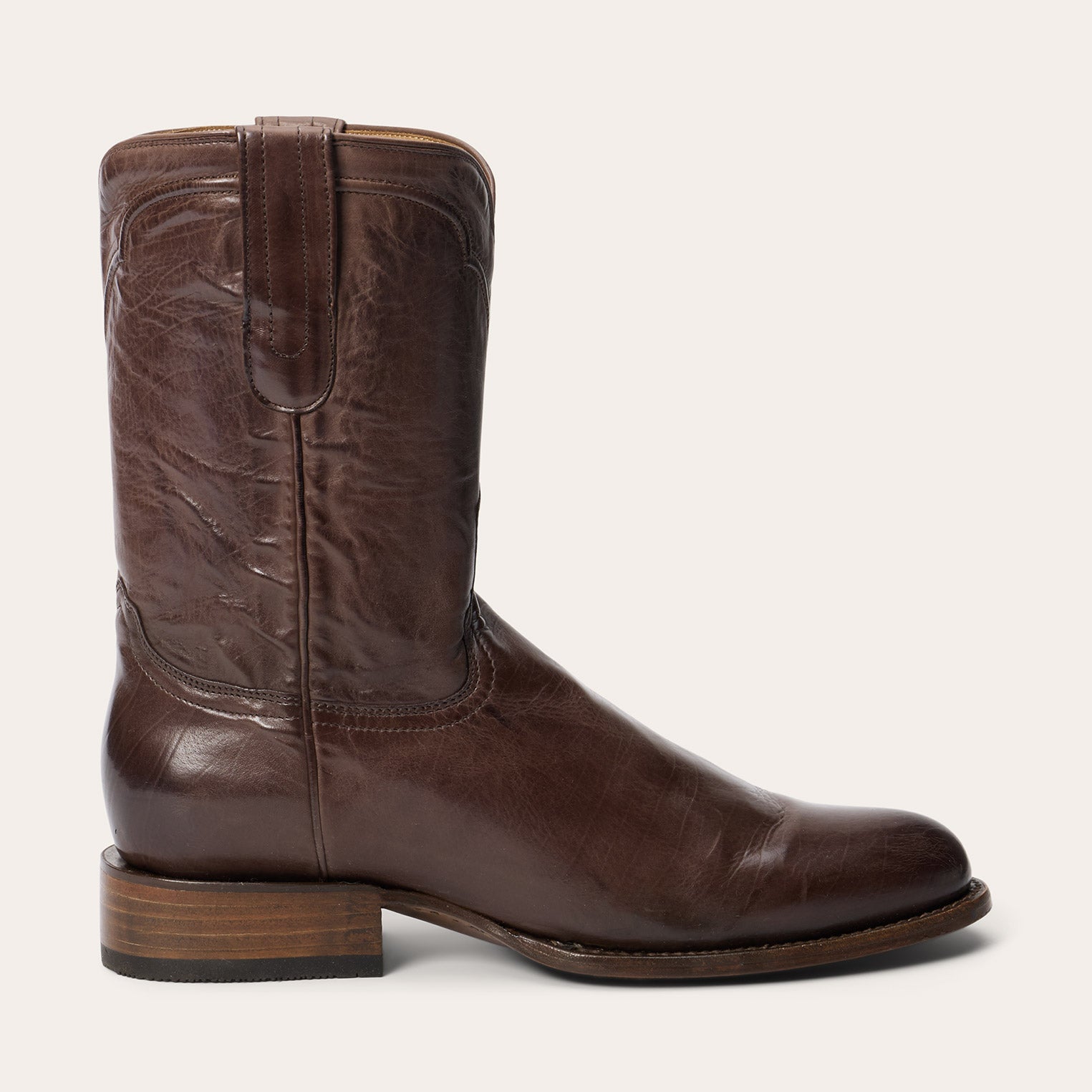 Cassidy Roper Boots Smooth Brown