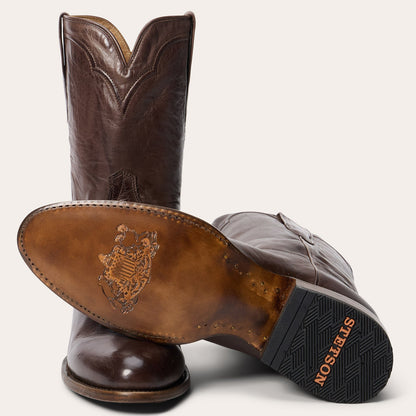 Cassidy Roper Boots Smooth Brown