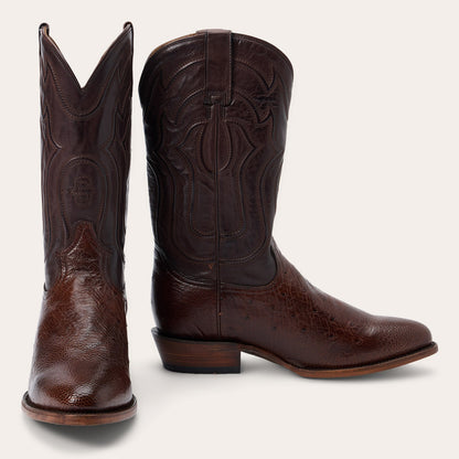 Wyatt Ostrich Boots Tobacco