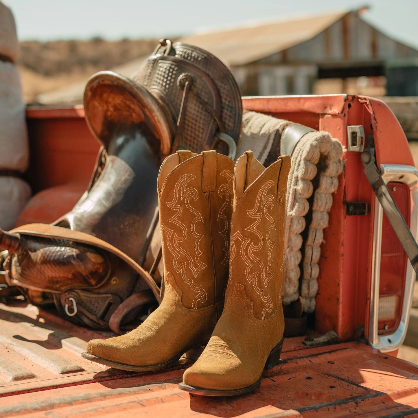 Bronco Boots Tan