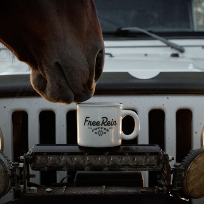 Stetson X Free Rein Cowboy Coffee Kit White