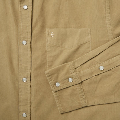 Baby Corduroy Western Shirt Tan
