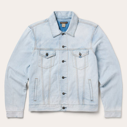 Light Denim Trucker Jacket Blue