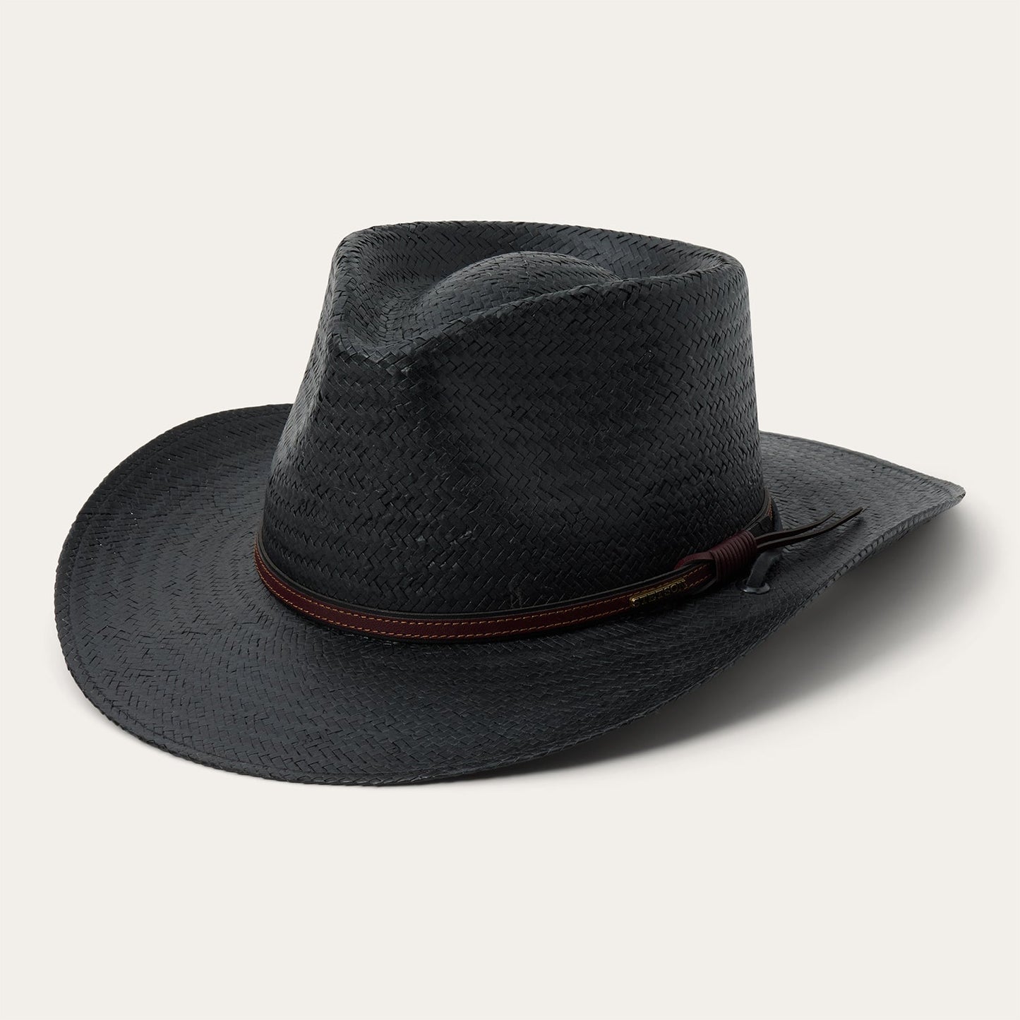 Belgrade Straw Outdoor Hat Black