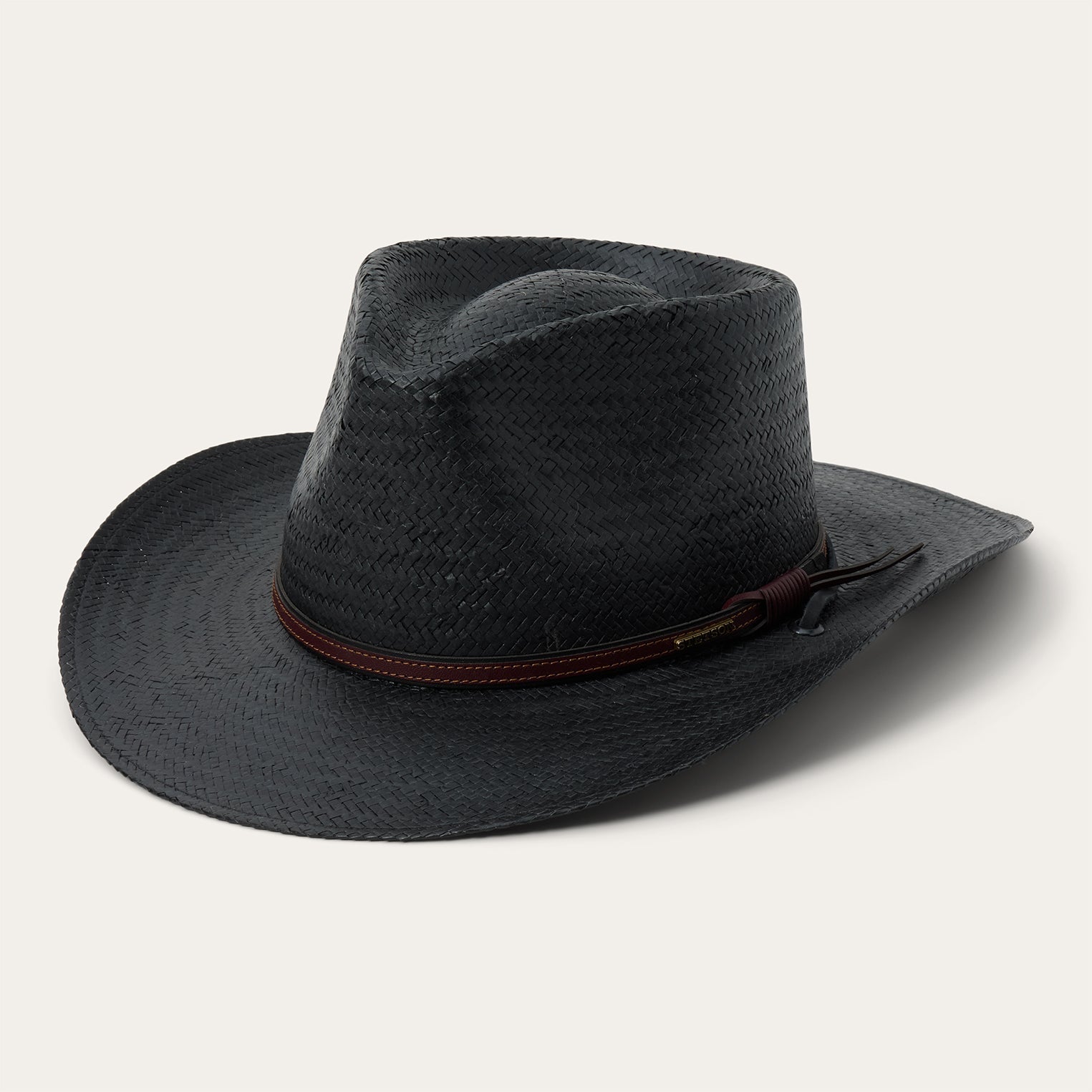 Belgrade Straw Outdoor Hat Black