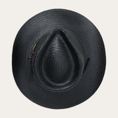 Belgrade Straw Outdoor Hat Black