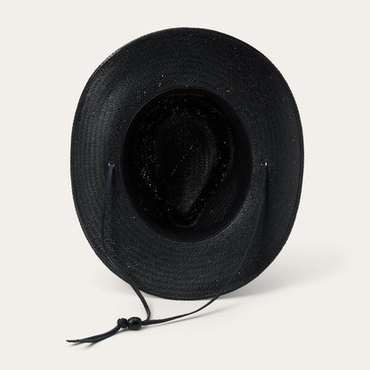 Belgrade Straw Outdoor Hat Black