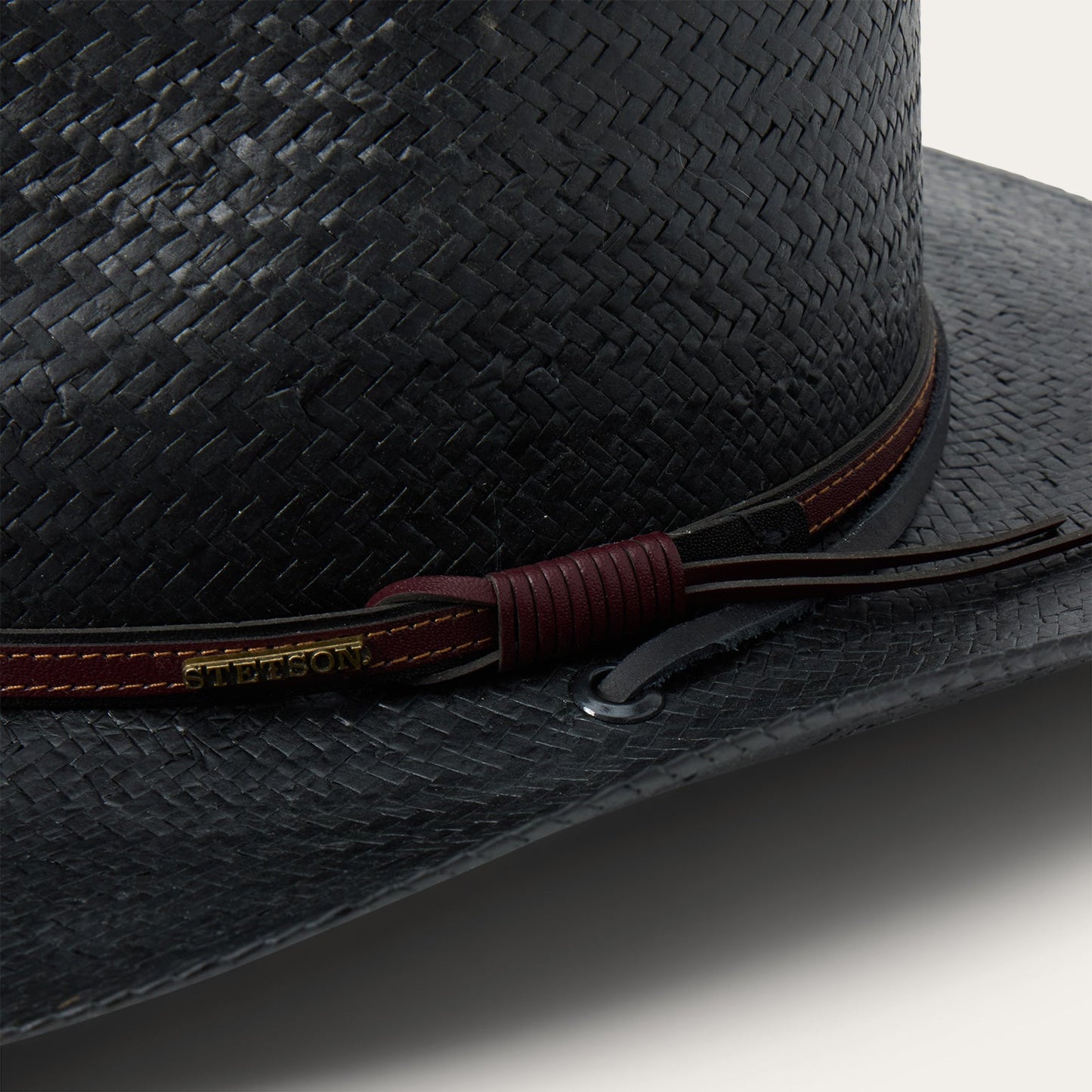 Belgrade Straw Outdoor Hat Black