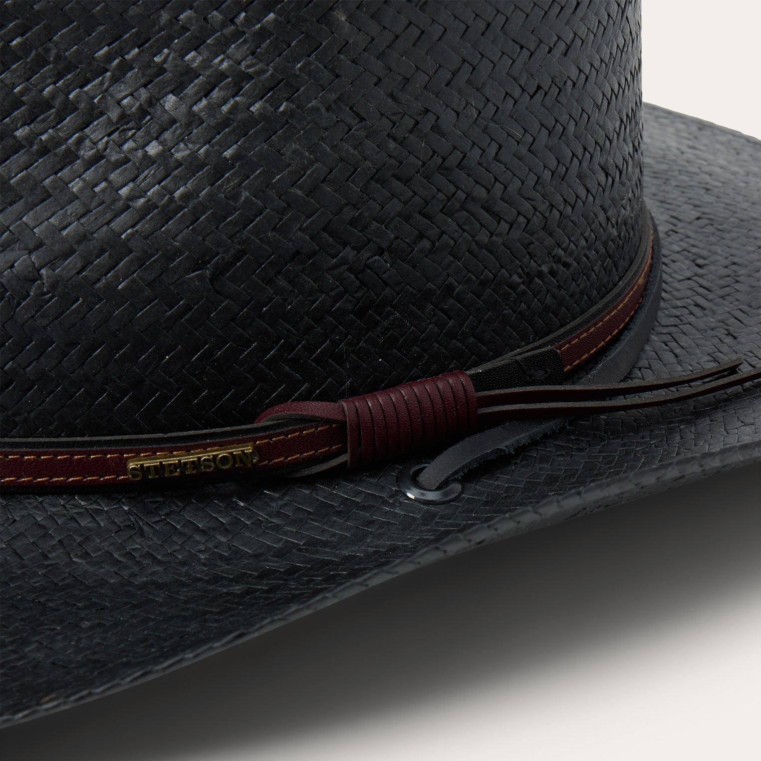 Belgrade Straw Outdoor Hat Black