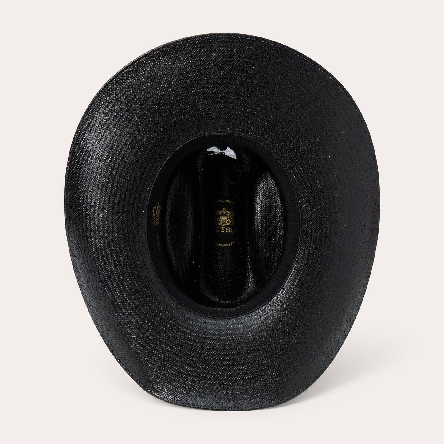Coal Mine 10X Straw Cowboy Hat Black