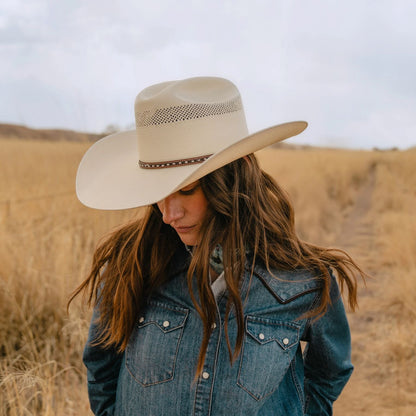 Crowley 10X Straw Cowboy Hat Natural