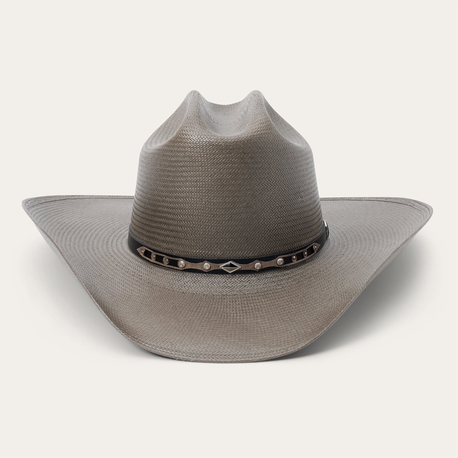 Kenton 10X Straw Cowboy Hat Grey