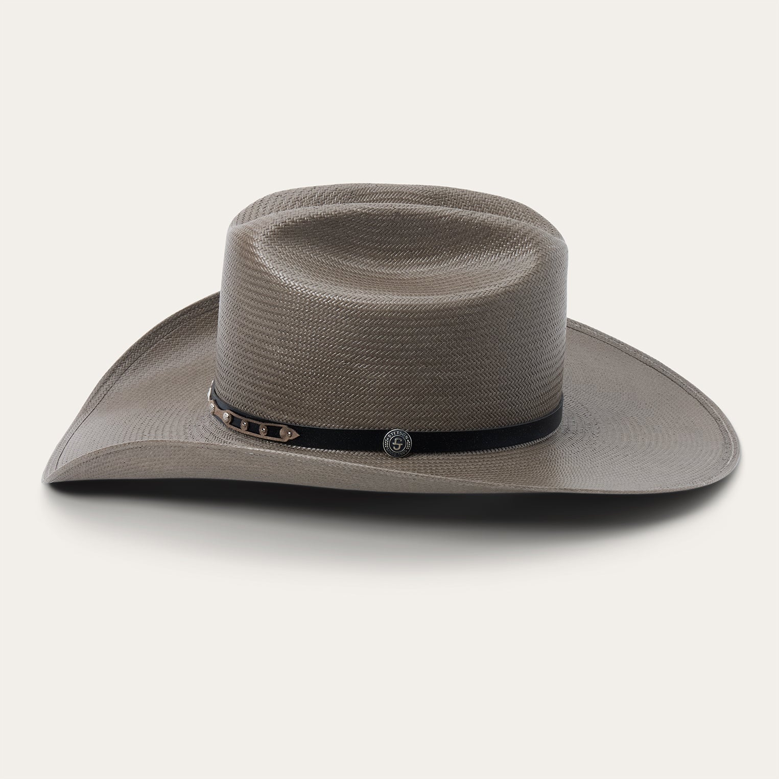 Kenton 10X Straw Cowboy Hat Grey