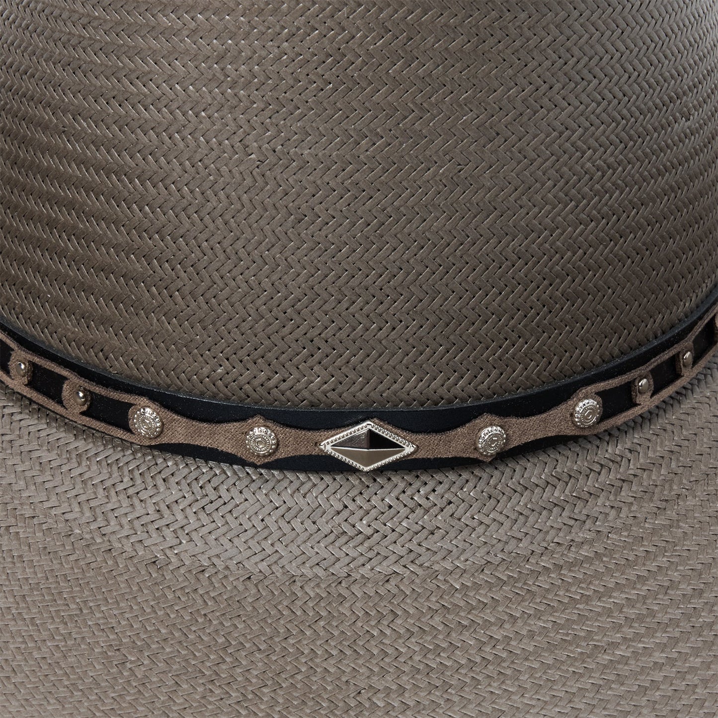 Kenton 10X Straw Cowboy Hat Grey