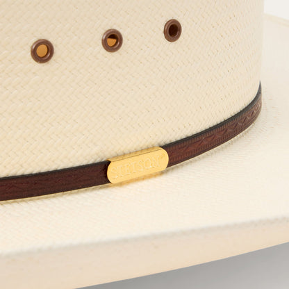 Maddock 10X Straw Cowboy Hat Natural