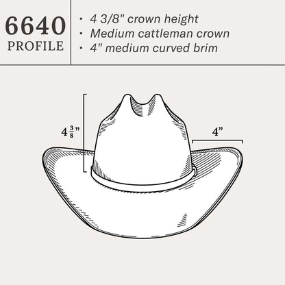 Maddock 10X Straw Cowboy Hat Natural