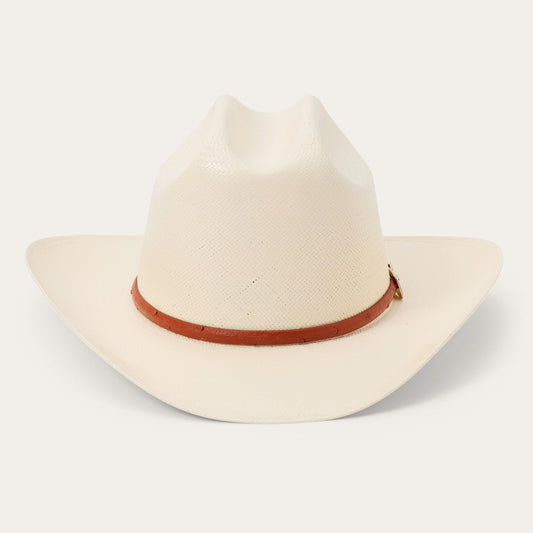 Primo Cognac 10X Straw Cowboy Hat Natural
