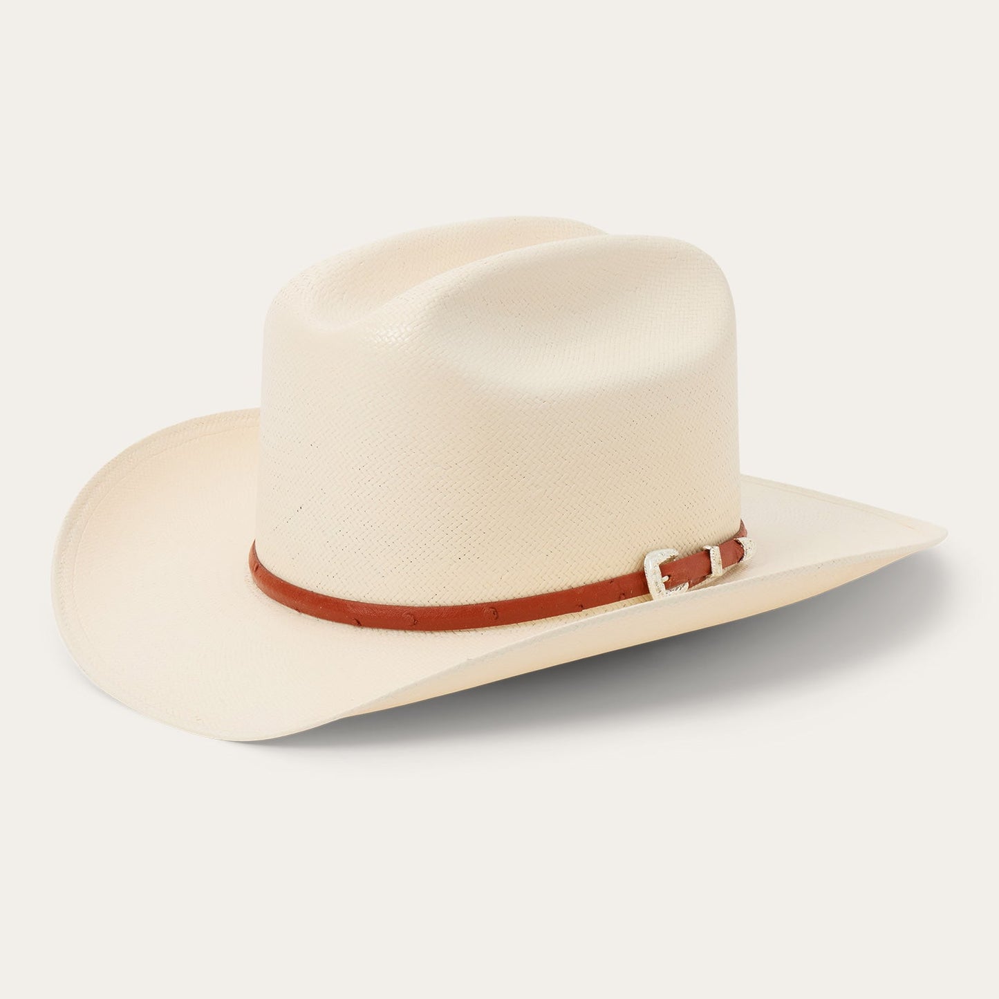 Primo Cognac 10X Straw Cowboy Hat Natural