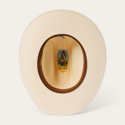 Primo Cognac 10X Straw Cowboy Hat Natural