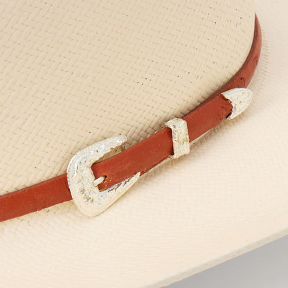 Primo Cognac 10X Straw Cowboy Hat Natural