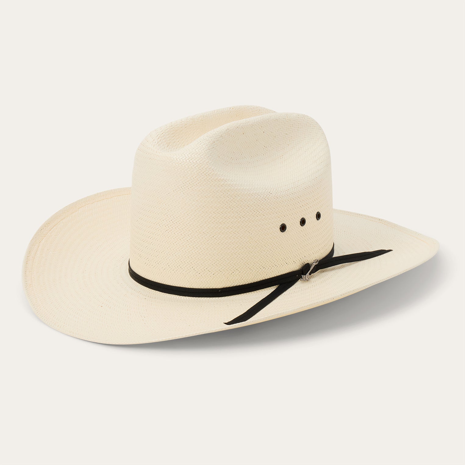 Rancher 10X Straw Cowboy Hat Natural