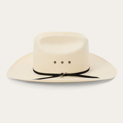 Rancher 10X Straw Cowboy Hat Natural