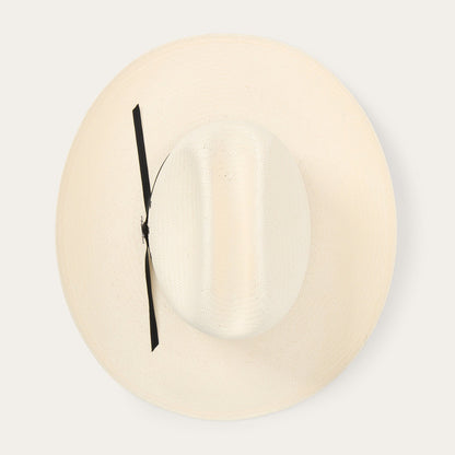 Rancher 10X Straw Cowboy Hat Natural