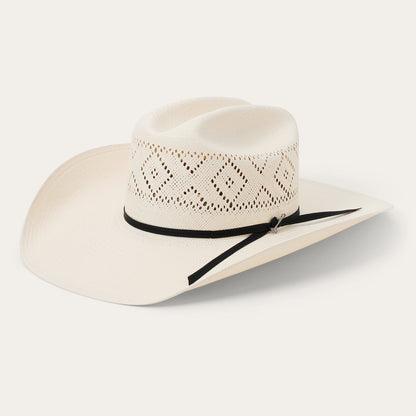 Saddleman 20X Straw Cowboy Hat Natural