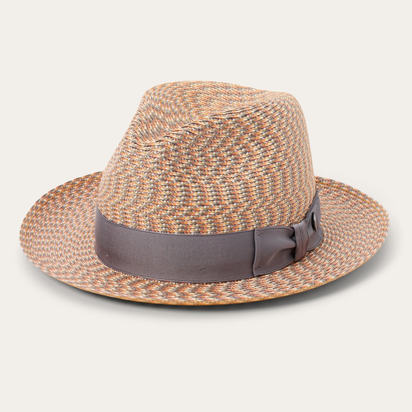 Emin Straw Fedora Quartz Mix