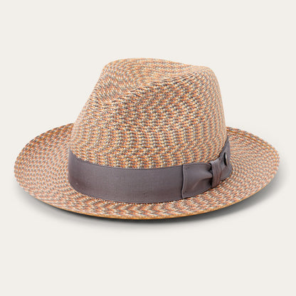 Emin Straw Fedora Quartz Mix