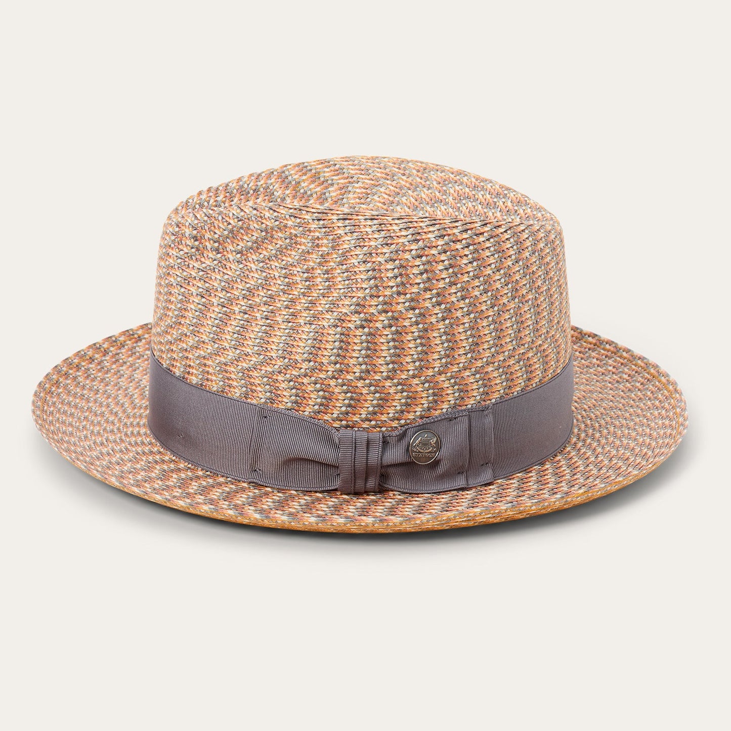 Emin Straw Fedora Quartz Mix