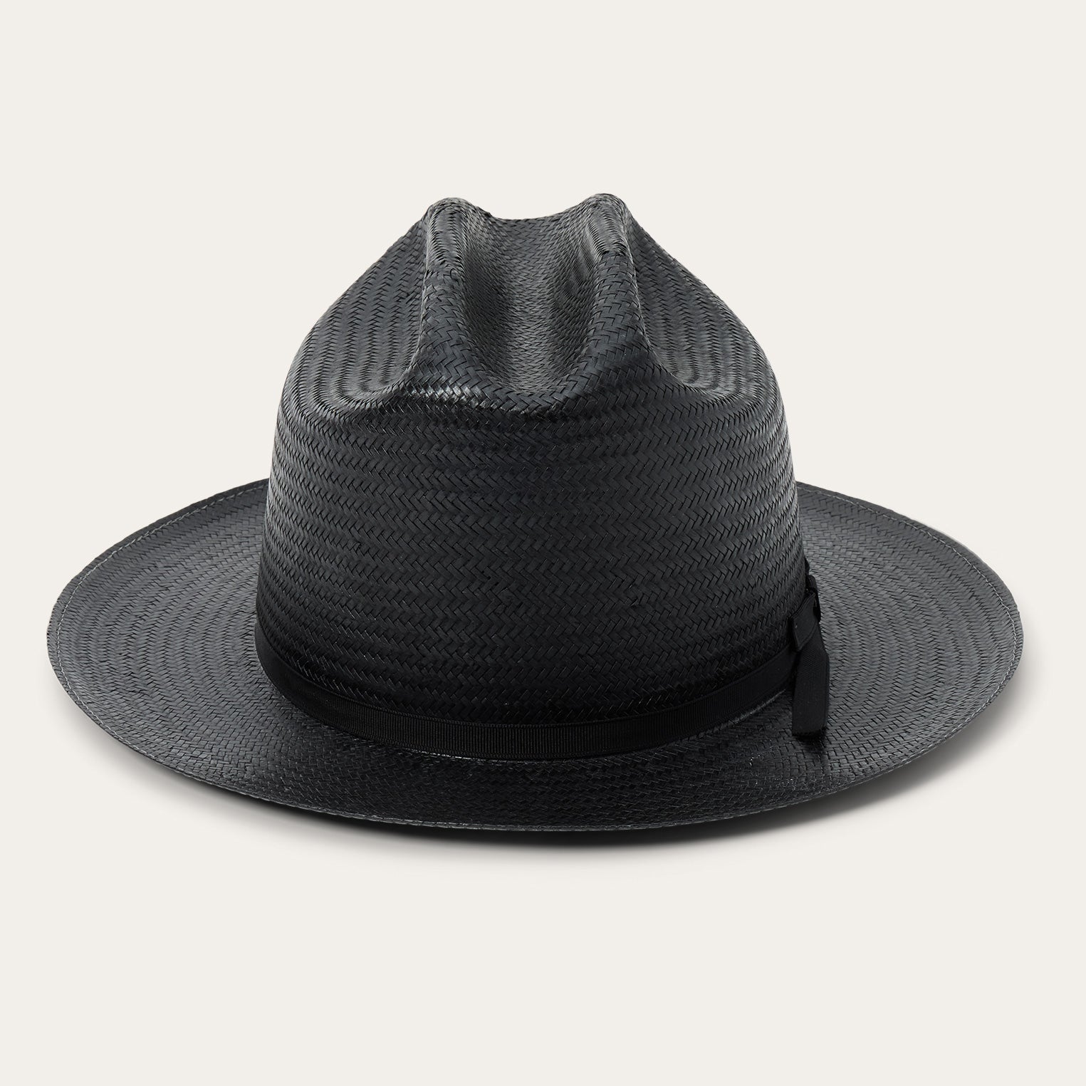 Open Road Straw Hat Black