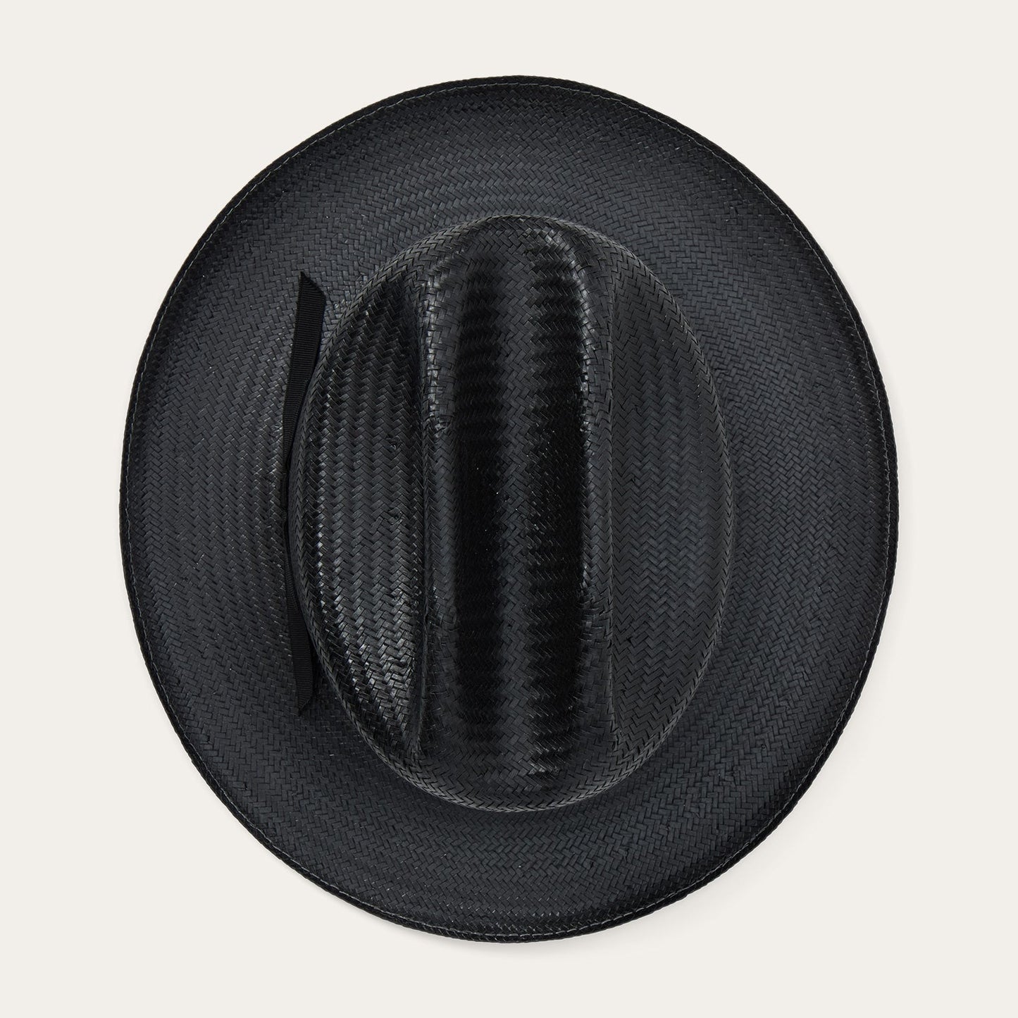 Open Road Straw Hat Black