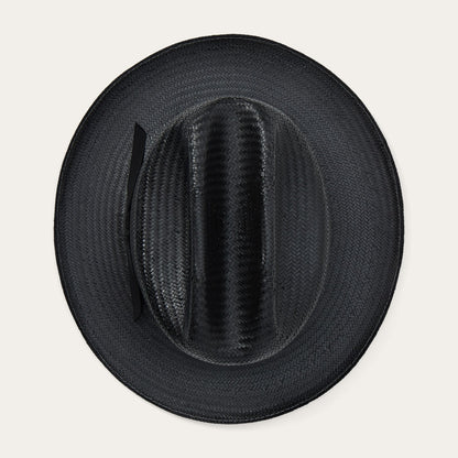 Open Road Straw Hat Black
