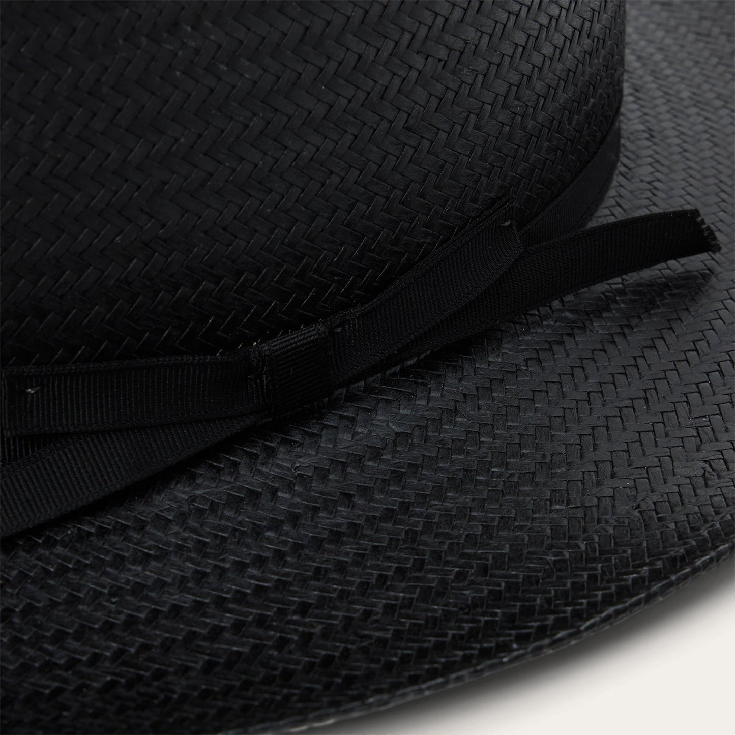 Open Road Straw Hat Black
