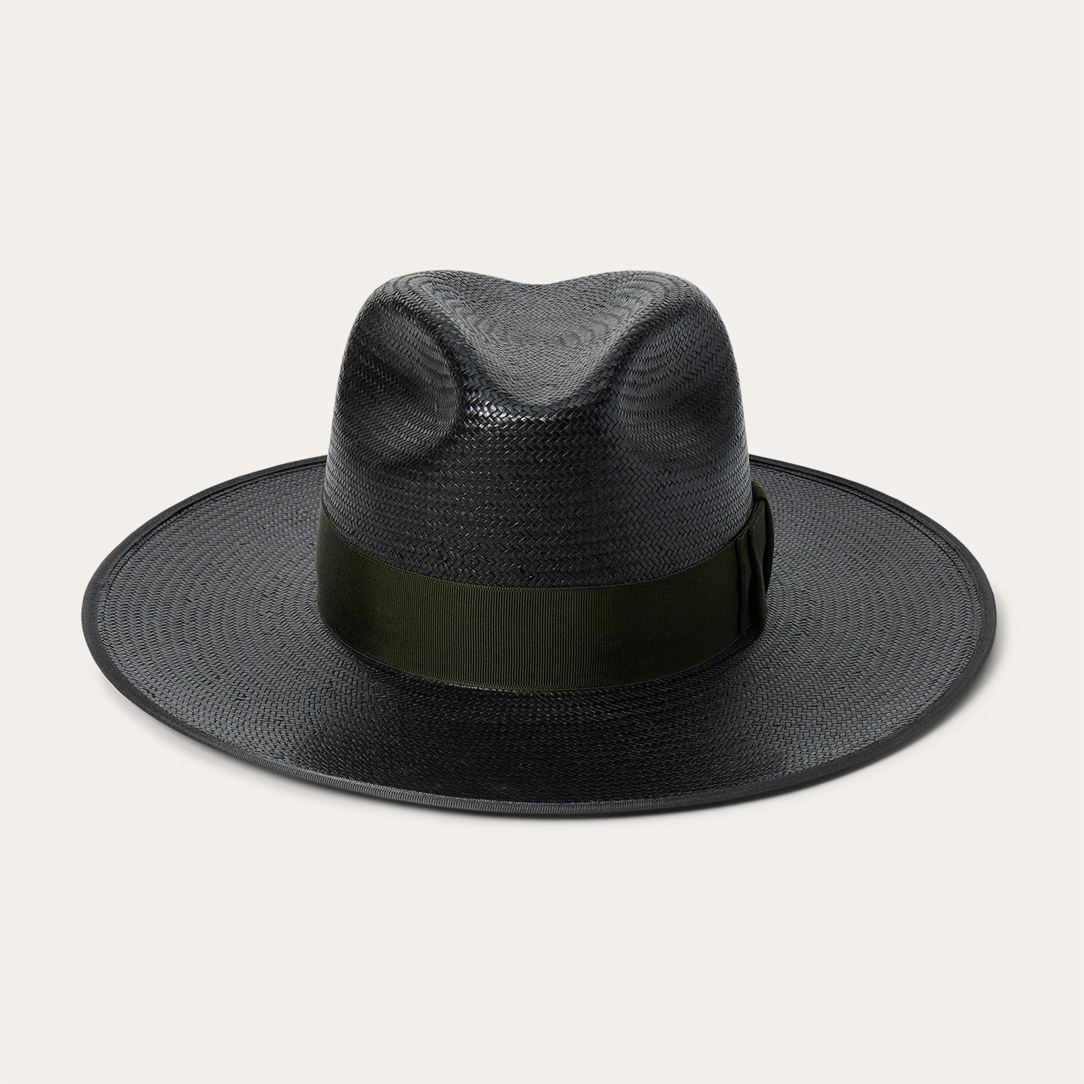 Tri-City Straw Hat Black