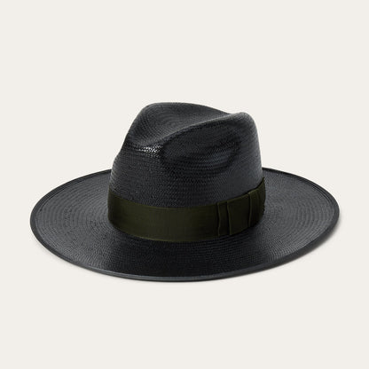 Tri-City Straw Hat Black