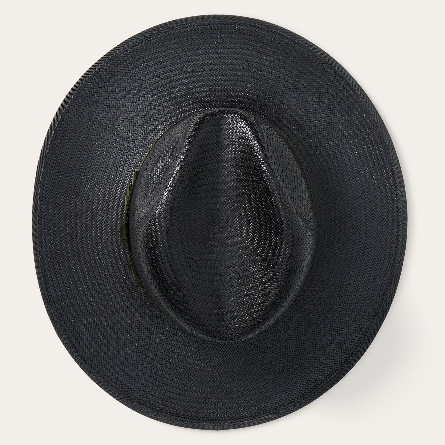 Tri-City Straw Hat Black