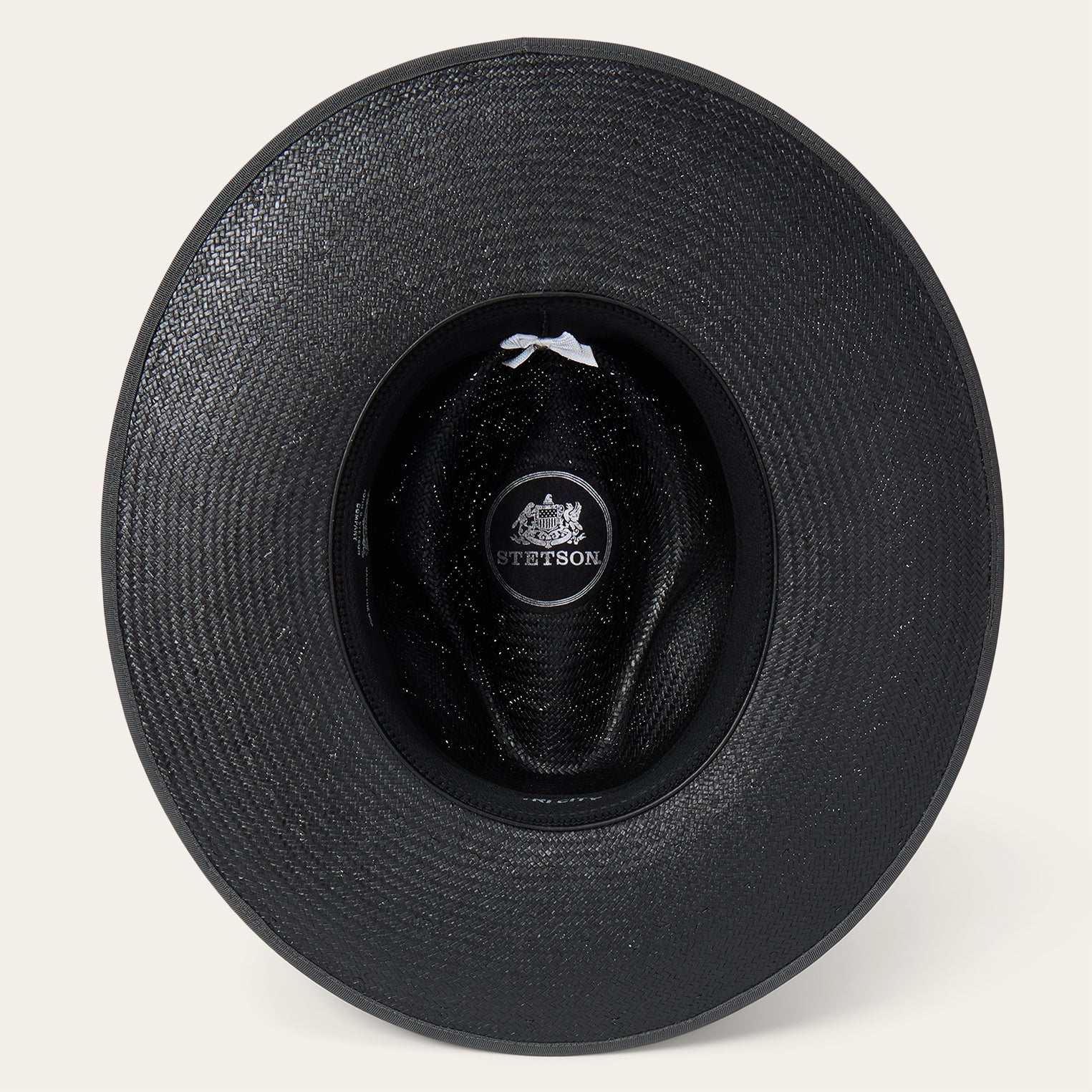 Tri-City Straw Hat Black