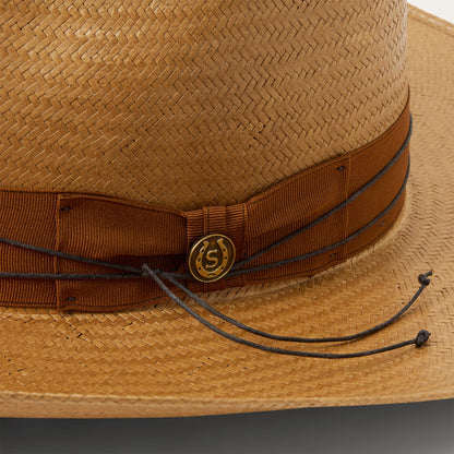 Enigma Straw Hat Cognac