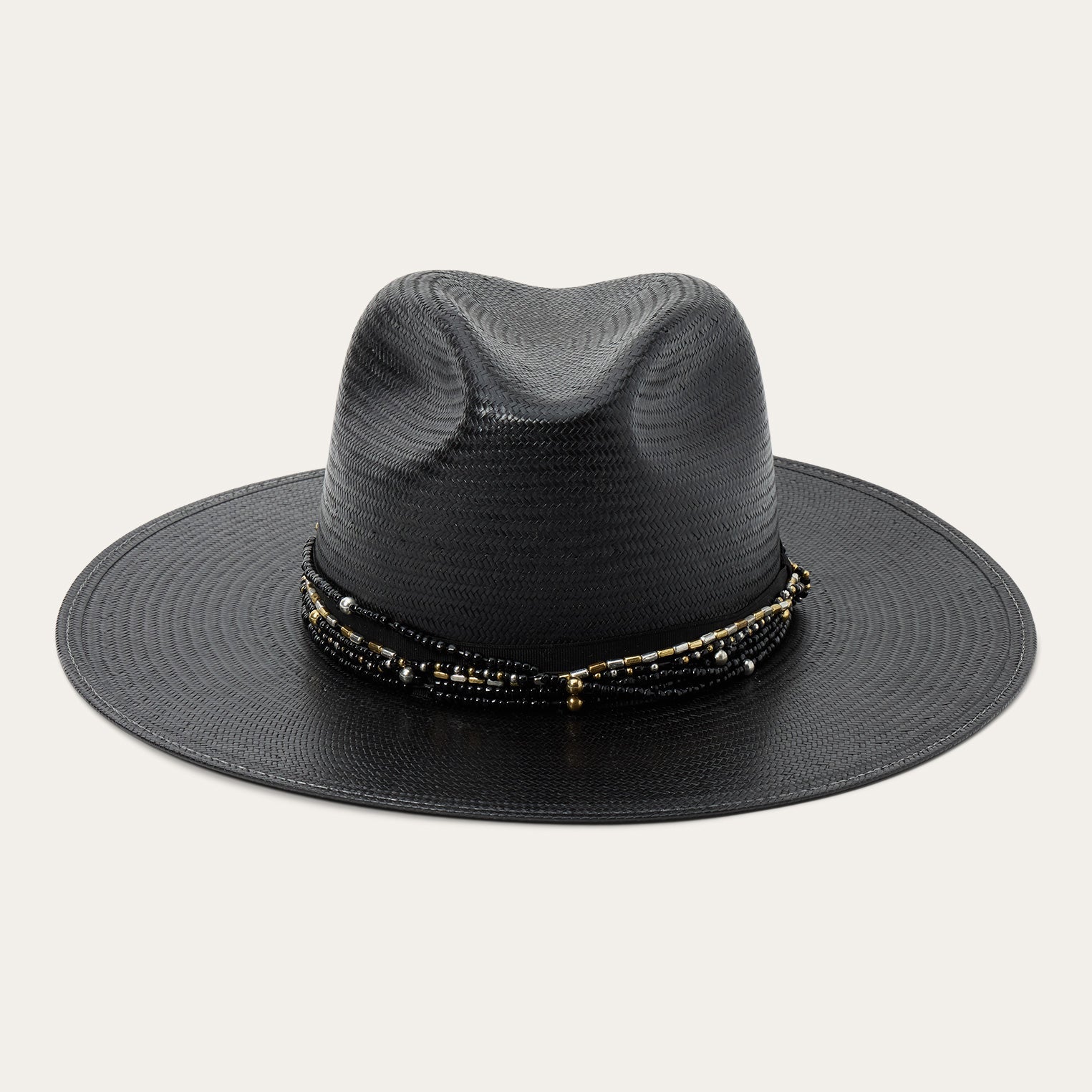 Kambra Straw Hat Black