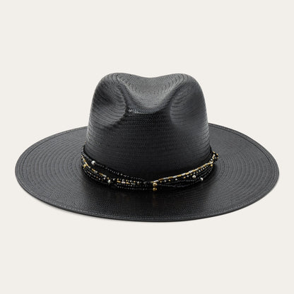 Kambra Straw Hat Black