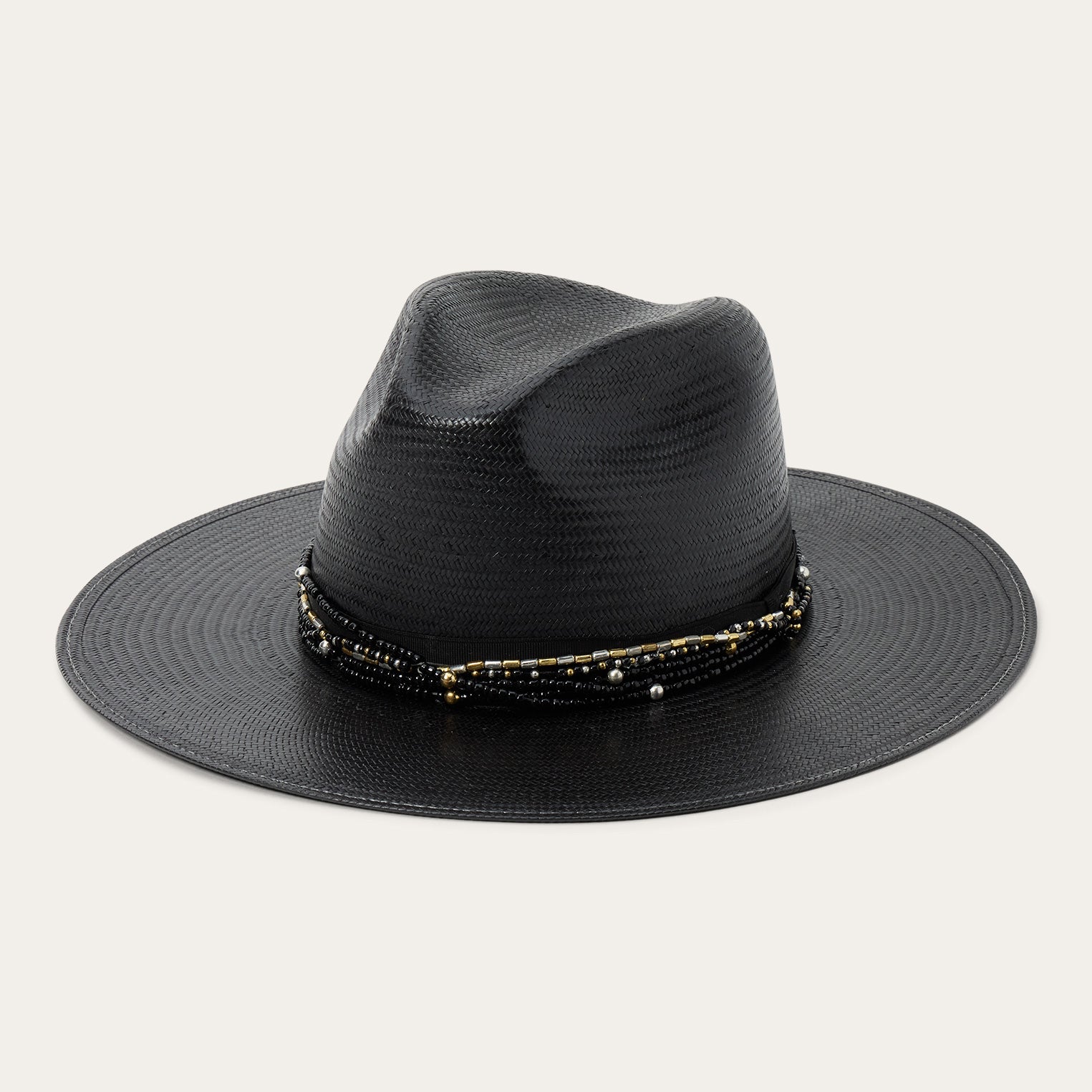 Kambra Straw Hat Black