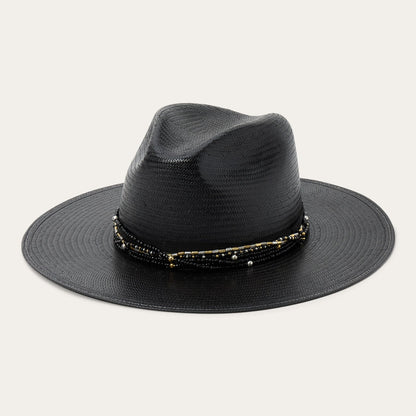 Kambra Straw Hat Black