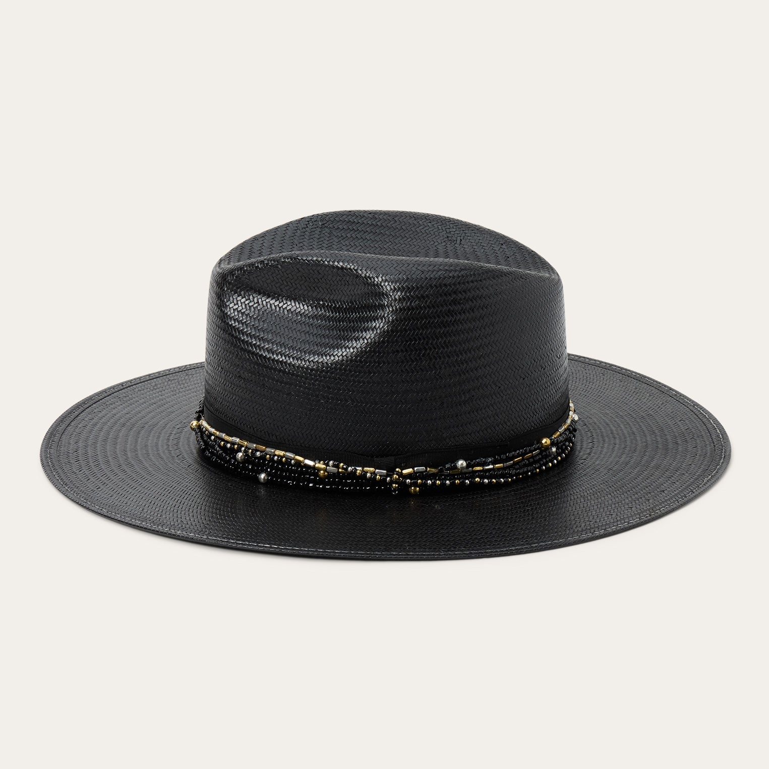 Kambra Straw Hat Black