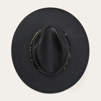 Kambra Straw Hat Black