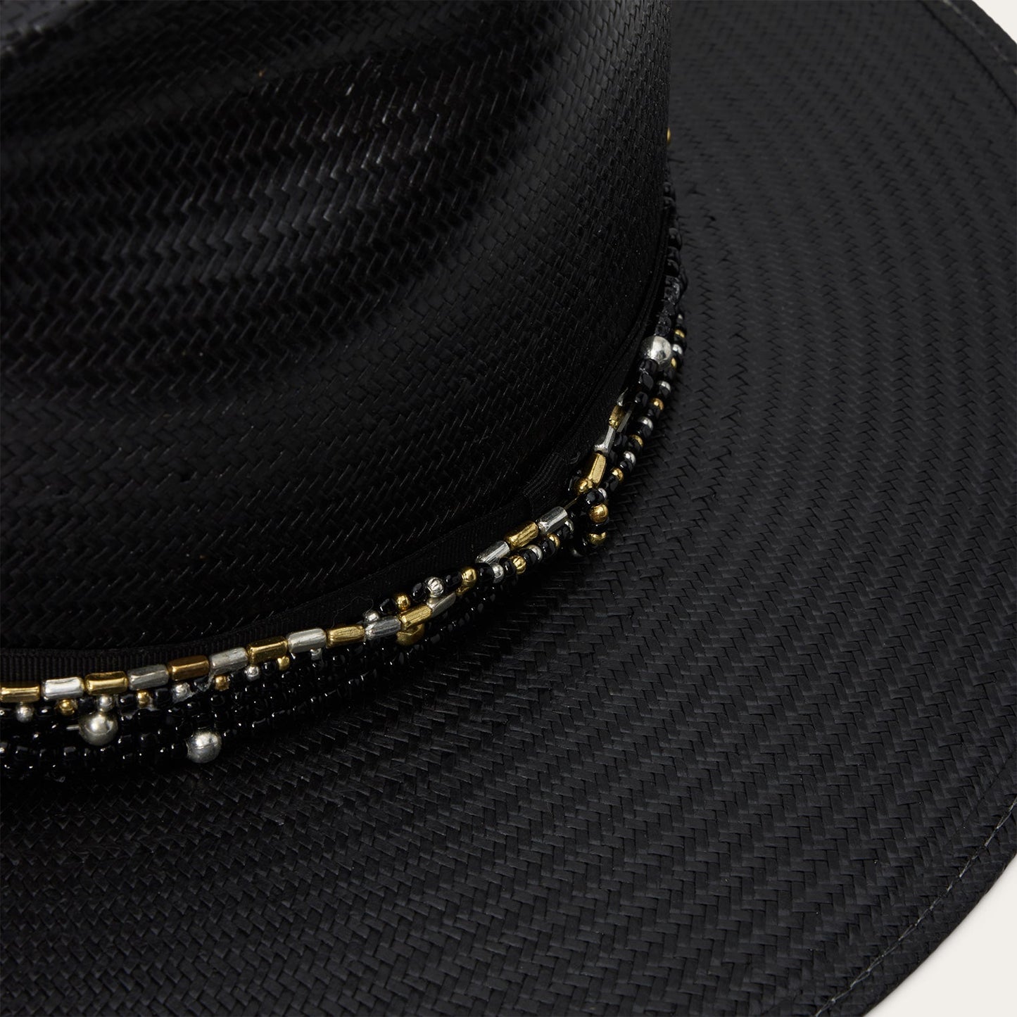 Kambra Straw Hat Black