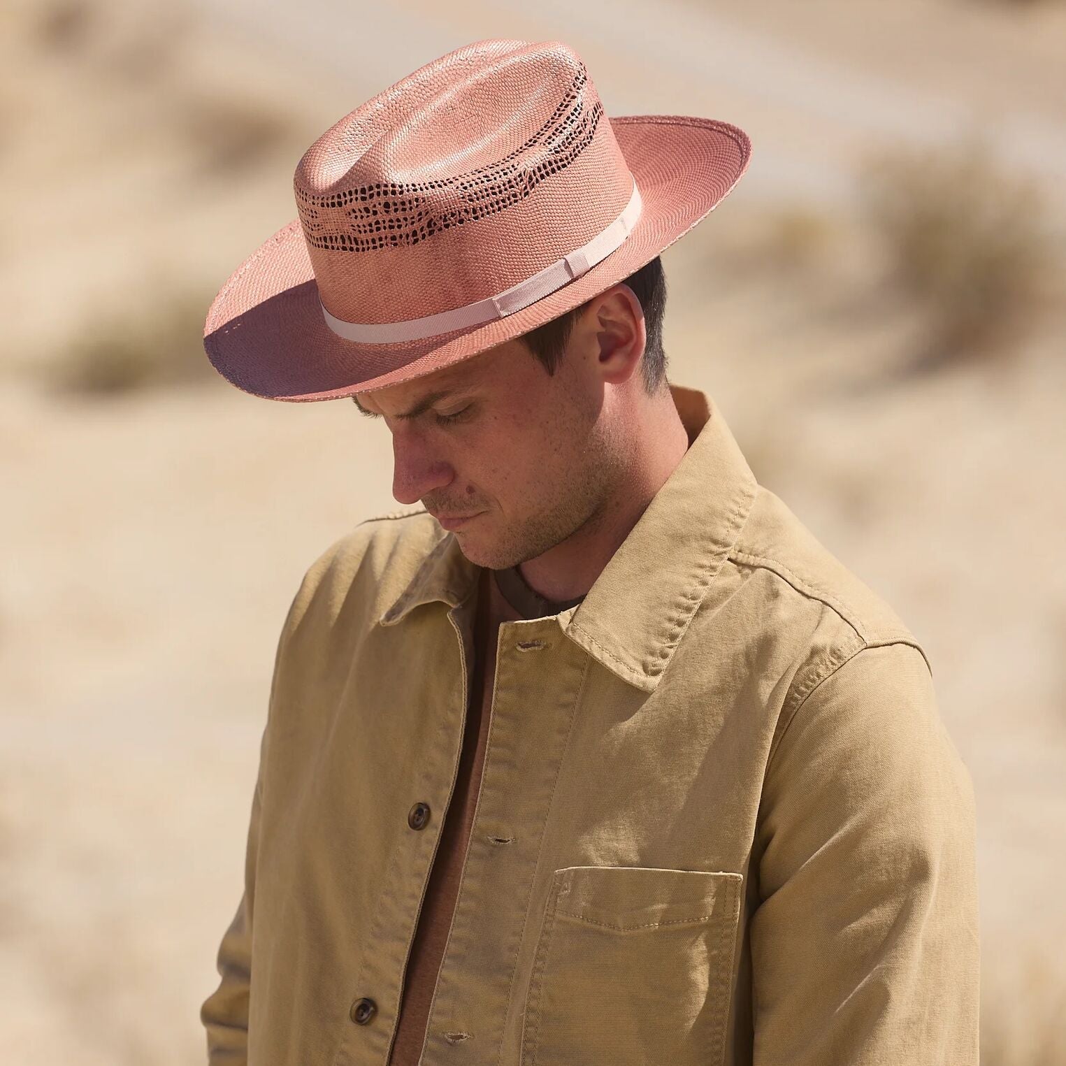Redwood Straw Hat Apricot