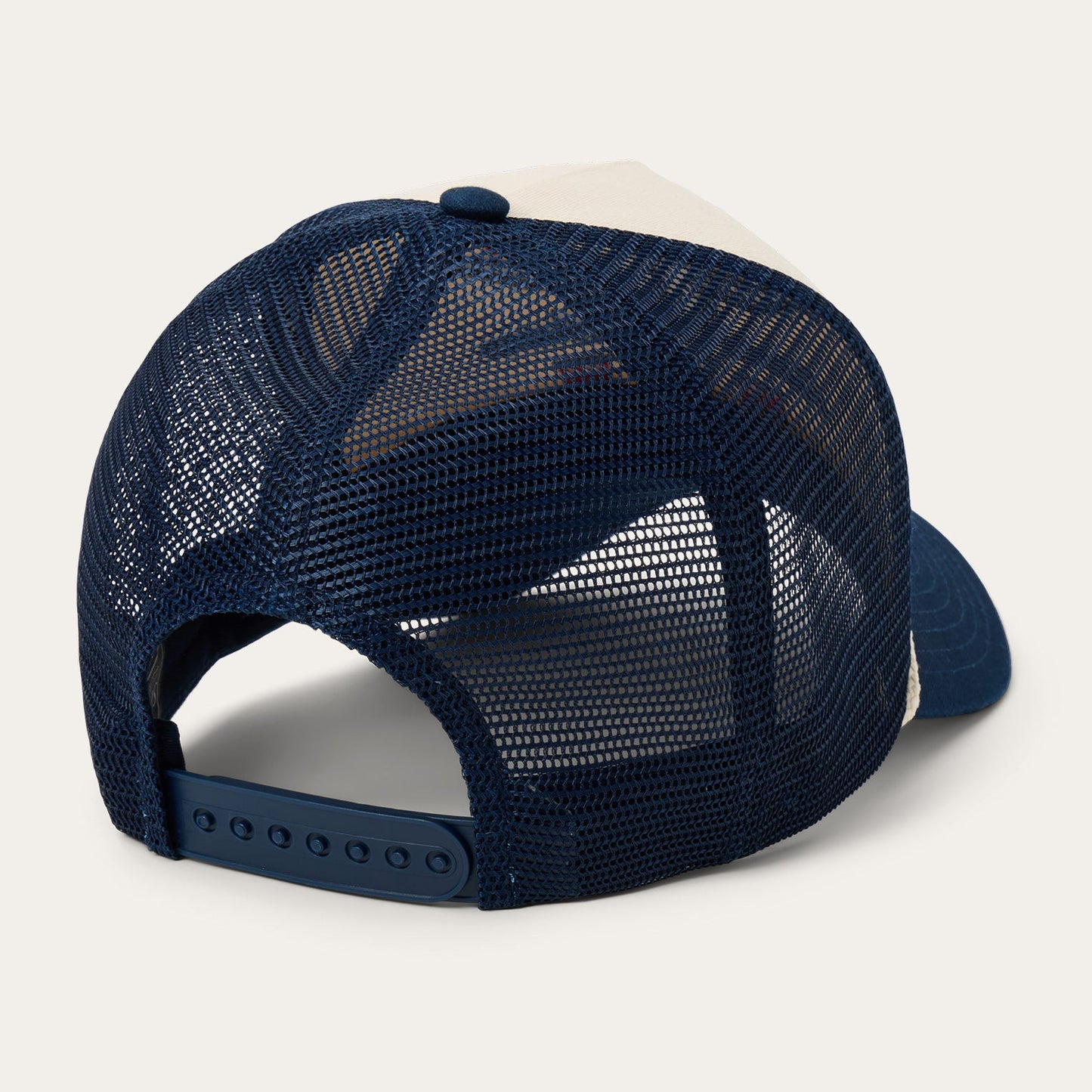 Skull Trucker Hat Off White / Blue